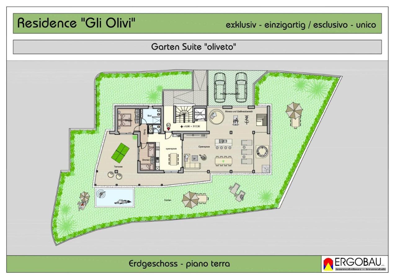 Penthouse & Garden - Luxury Apartment Postal / Burgstall Kültér fotó